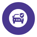 Auto mit Versicherungsschutz
